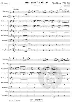 Andante for Flute and Orchestra KV 315 (W.A. Mozart) 