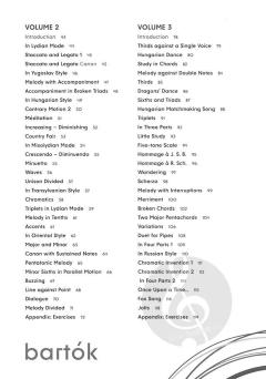 Mikrokosmos von Béla Bartók 