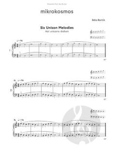 Mikrokosmos von Béla Bartók 