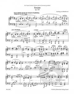 Sonate in A op. 101 von Jonathan Del Mar für Klavier im Alle Noten Shop kaufen