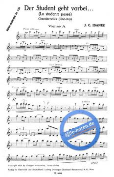 Der Student geht vorbei von Julio Cesar Ibanez 