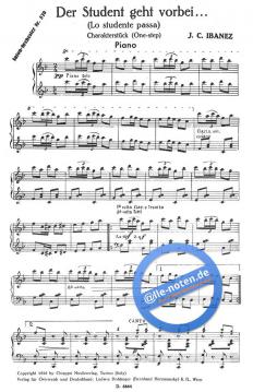 Der Student geht vorbei von Julio Cesar Ibanez 