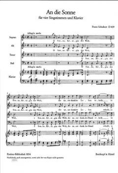 An die Sonne D 439 (Franz Schubert) 