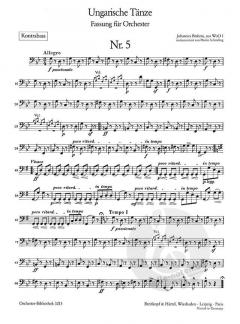 Ungarische Tänze 2: Nr. 5, 6, 7 aus WoO1 von Johannes Brahms 