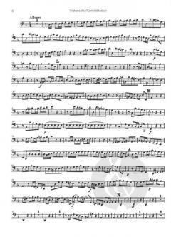 Konzert in d-moll BWV 1052 von Johann Sebastian Bach für Cembalo und Streichorchester im Alle Noten Shop kaufen (Einzelstimme) - OB4311-VC