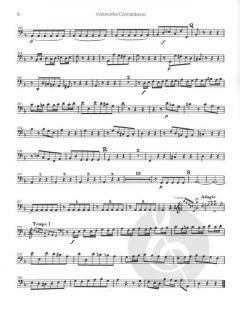 Konzert in d-moll BWV 1052 von Johann Sebastian Bach für Cembalo und Streichorchester im Alle Noten Shop kaufen (Einzelstimme) - OB4311-VC