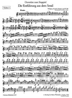 Die Entführung aus dem Serail KV 384 von Wolfgang Amadeus Mozart 