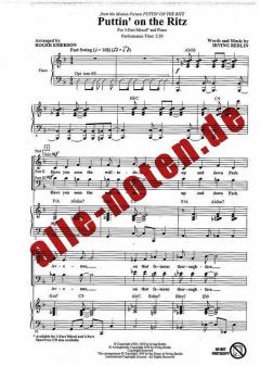 Puttin' On The Ritz (Irving Berlin) 