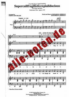Supercalifragilisticexpialidocious (Robert Bernard Sherman) 