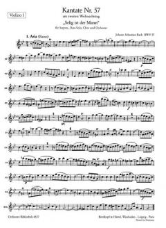 Selig ist der Mann von Johann Sebastian Bach 