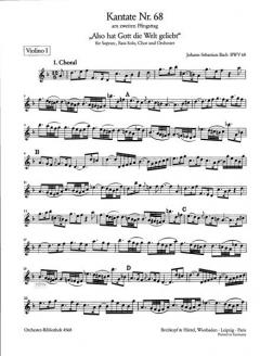 Also hat Gott die Welt geliebt von Johann Sebastian Bach 