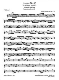 Ich habe genug (genung) von Johann Sebastian Bach 