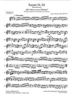 Mer hahn en neue Oberkeet von Johann Sebastian Bach 