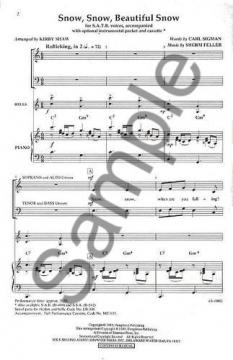 Snow, Snow, Beautiful Snow (Carl Sigman) 