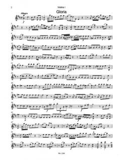 Missa brevis in D-Dur KV 194 von Wolfgang Amadeus Mozart für Soli (SATB), gemischten Chor, Orchester und Orgel im Alle Noten Shop kaufen (Einzelstimme) - OB5098-VL1