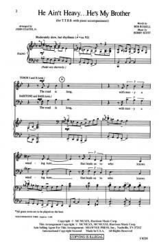 He Ain't Heavy, He's My Brother (Bob Russell) 