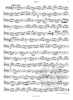 Konzert in E-Dur BWV 1042 von Johann Sebastian Bach für Violine, Streicher und Bc im Alle Noten Shop kaufen (Einzelstimme) - OB5355-VC