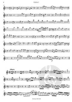 Konzert in d-Moll BWV 1043 von Johann Sebastian Bach für 2 Violinen, Streicher und Bc im Alle Noten Shop kaufen (Einzelstimme) - OB5356-VL1