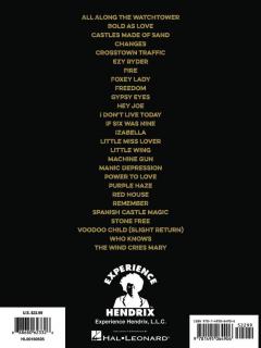 Jimi Hendrix Bass Tab Collection (Jimi Hendrix) 