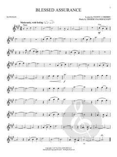 Gospel Hymns for Alto Sax 
