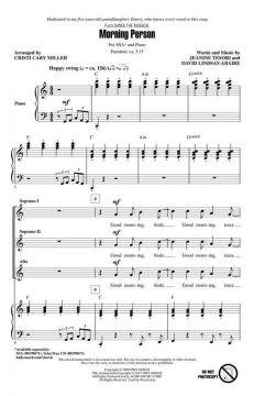 Morning Person (Jeanine Tesori) 