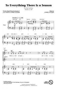 To Everything There Is A Season (Audrey Snyder) 