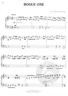 Rogue One - A Star Wars Story (Easy Piano) von Michael Giacchino 