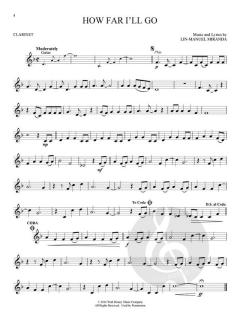 Moana (Clarinet) von Miranda Lin-Manuel 