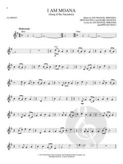 Moana (Clarinet) von Miranda Lin-Manuel 