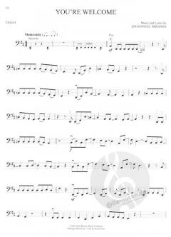 Moana (Cello) von Miranda Lin-Manuel im Alle Noten Shop kaufen