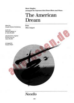 The American Dream von Claude-Michel Schönberg 
