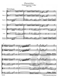 Ouvertüre aus der Ochestersuite in C-Dur BWV 1066 von Johann Sebastian Bach 
