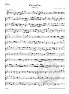 Ouvertüre aus der Orchestersuite in h-Moll BWV 1067 von Johann Sebastian Bach 
