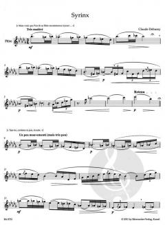 Syrinx von Claude Debussy für Flöte solo im Alle Noten Shop kaufen