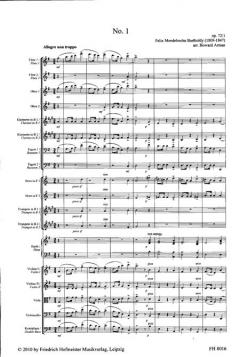 Christmas Pieces op. 72 von Felix Mendelssohn Bartholdy 