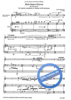 Mein blaues Klavier von Cecilia McDowall 