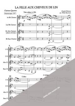 La fille aux cheveux de lin von Claude Debussy 