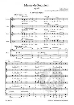 Messe de Requiem op. 48 (Gabriel Fauré) 