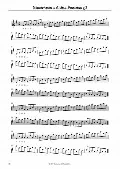 Themenreihe Improvisation: Pentatonik von Joe Degado 