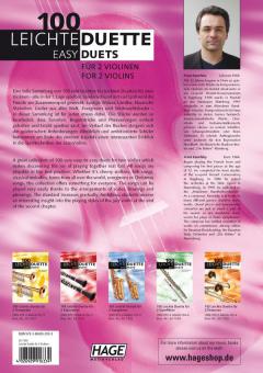 100 leichte Duette für 2 Violinen von Franz Kanefzky im Alle Noten Shop kaufen