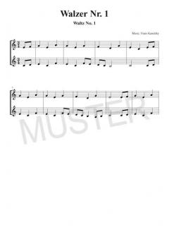 100 leichte Duette für 2 Violinen von Franz Kanefzky im Alle Noten Shop kaufen