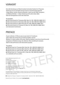 100 leichte Duette für 2 Posaunen von Franz Kanefzky im Alle Noten Shop kaufen