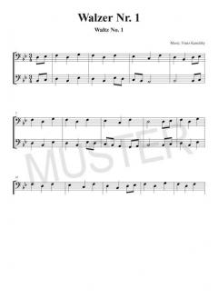 100 leichte Duette für 2 Posaunen von Franz Kanefzky im Alle Noten Shop kaufen