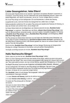 Rockkidz Vocal Play-Alongs von Armin Weisshaar 