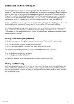 Walking Bass for Piano von Michael Gundlach 