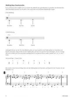 Walking Bass for Piano von Michael Gundlach 
