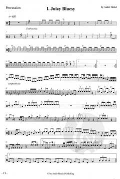 5 Ensemble-Stücke von Andre Oettel für drei Percussion-Spieler im Alle Noten Shop kaufen