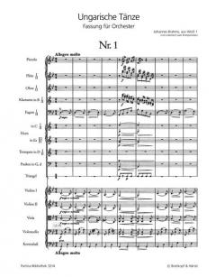 Ungarische Tänze 1 von Johannes Brahms 