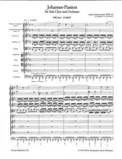 Johannes-Passion BWV 245 von Johann Sebastian Bach 