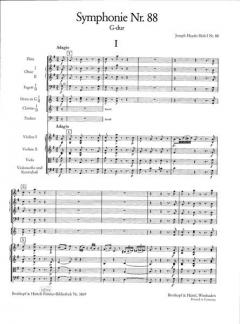 Symphonie Nr. 88 G-Dur Hob I:88 von Joseph Haydn 